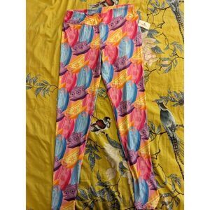 Disney parks teacup leggings sz small new with tags